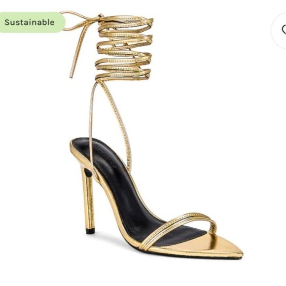 Tony Bianco Shoes Tony Bianco Millie Sandal In Gold Foil Poshmark